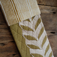 Celadon x Filling Spaces Claire Mustard Stocking