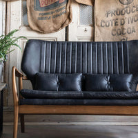 Leather Helsinki Loveseat