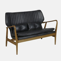 Leather Helsinki Loveseat