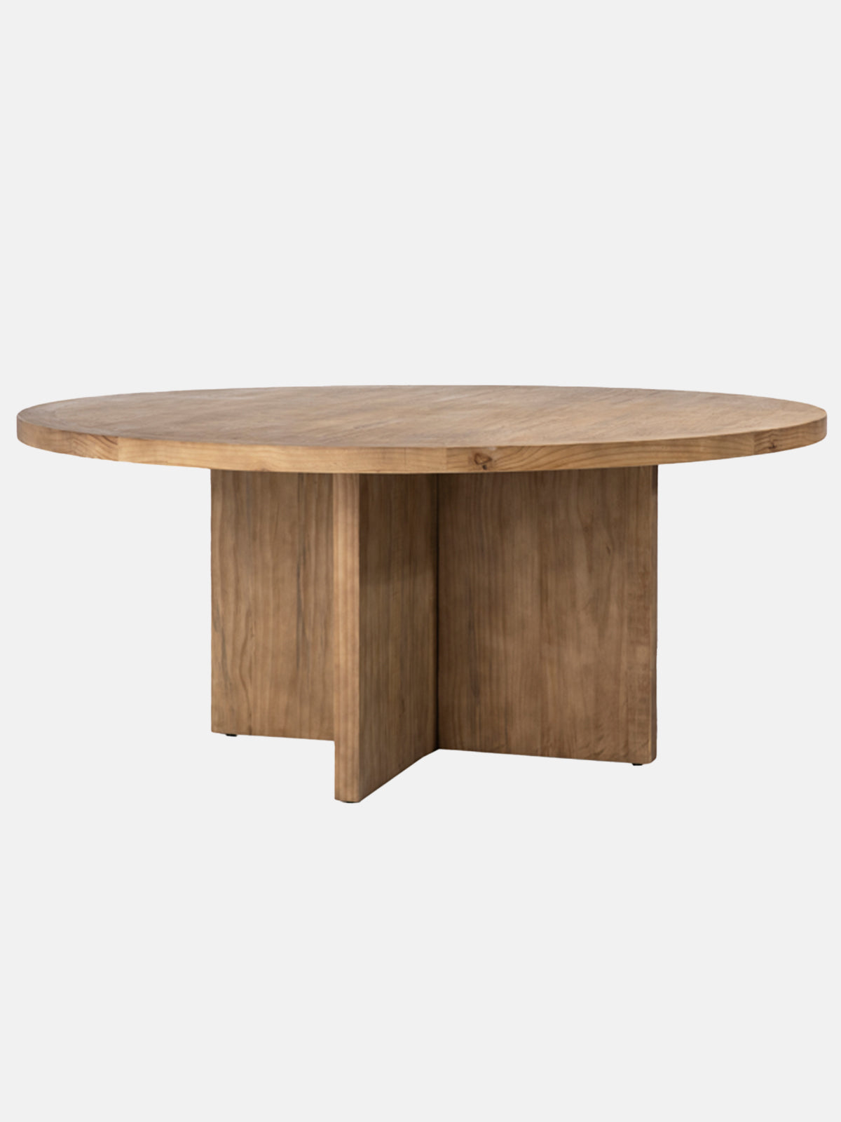 Harley 72" Round Natural Dining Table
