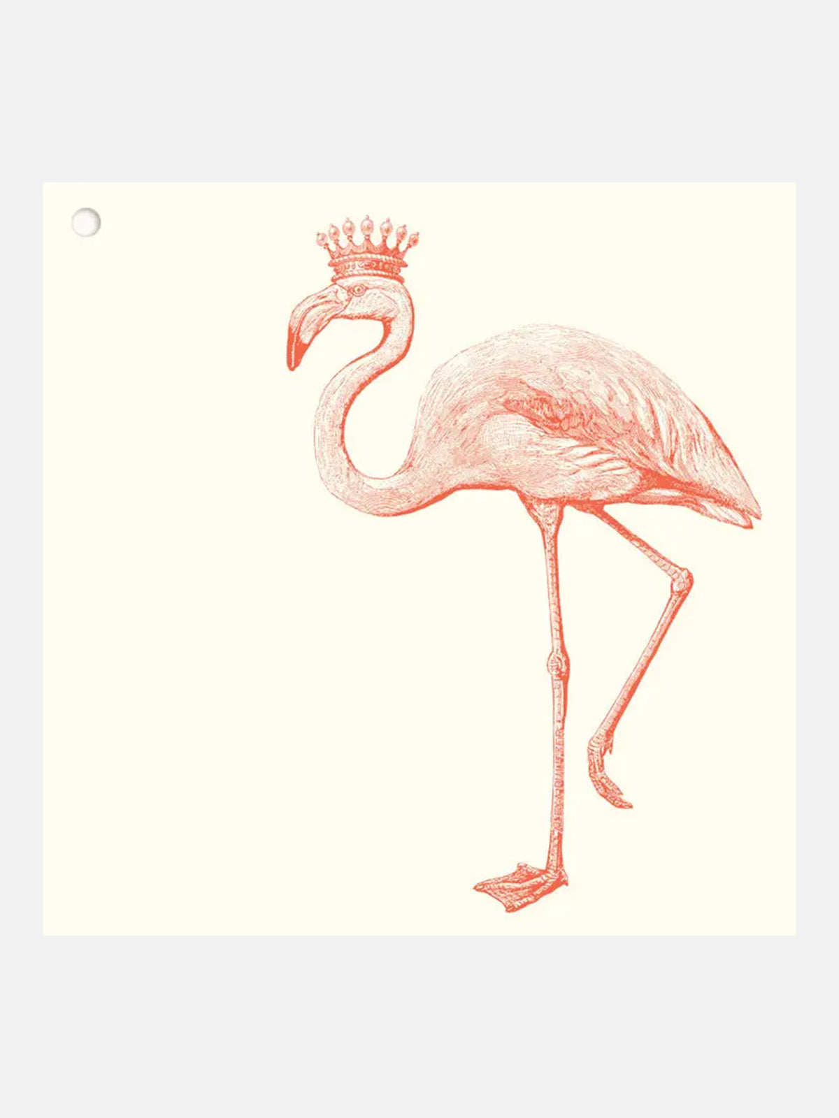 Royal Flamingo Gift Tags