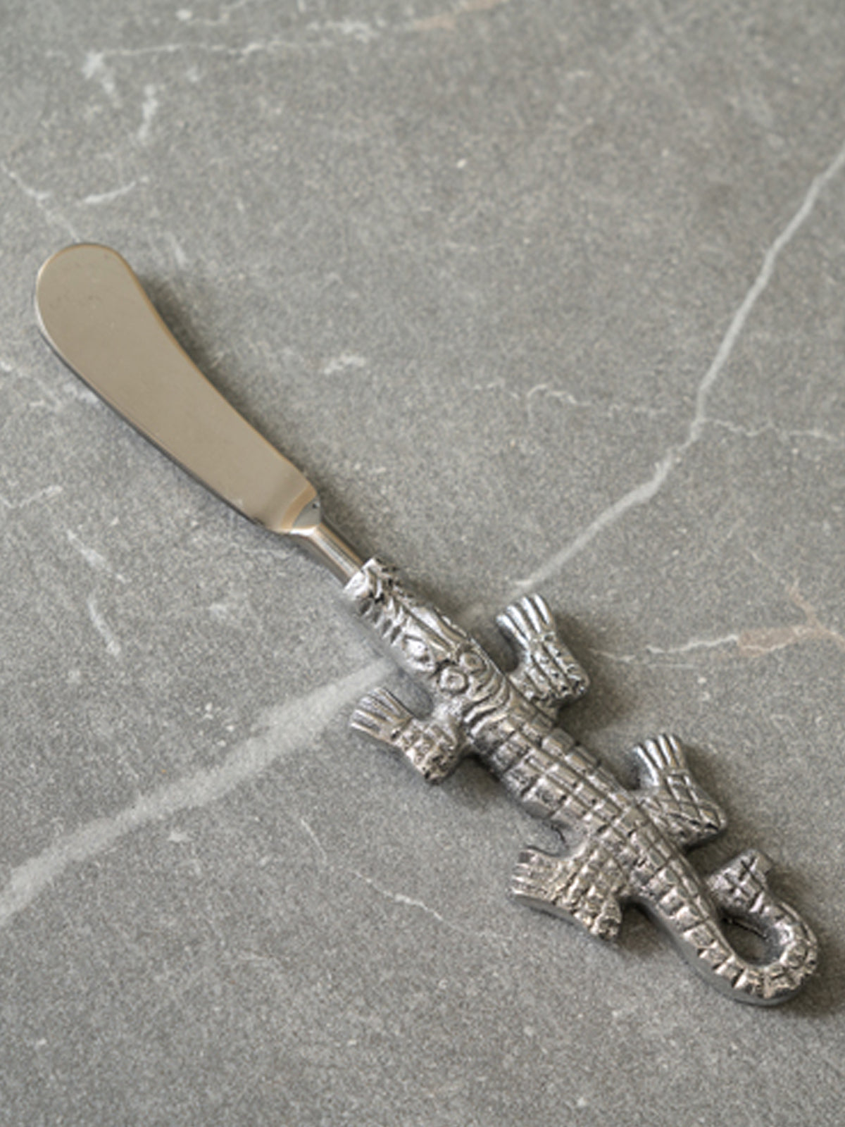 Silver Crocodile Spreader