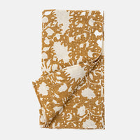Eden Ochre Linen Napkin, Set of 4