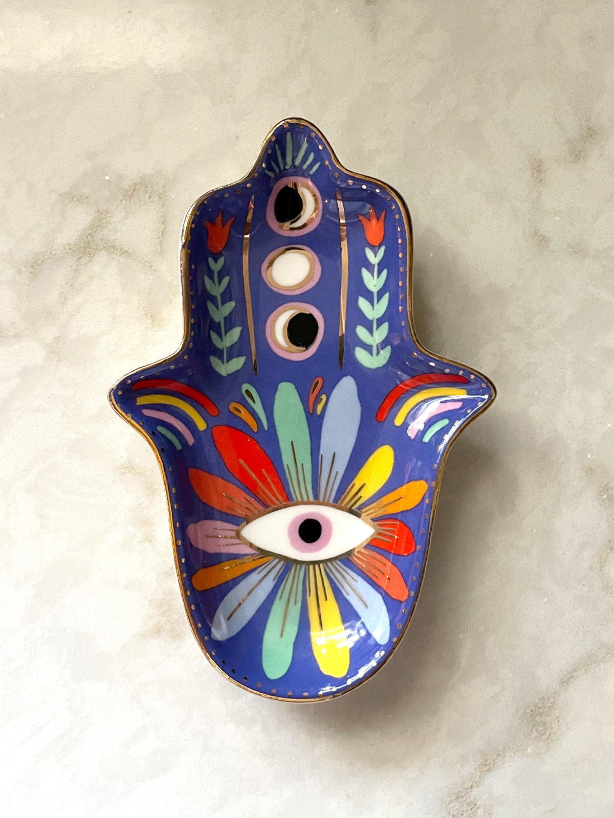 Hamsa Trinket Dish