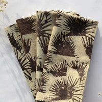 Fern Black Napkin, Set of 4