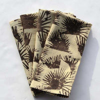 Fern Black Napkin, Set of 4