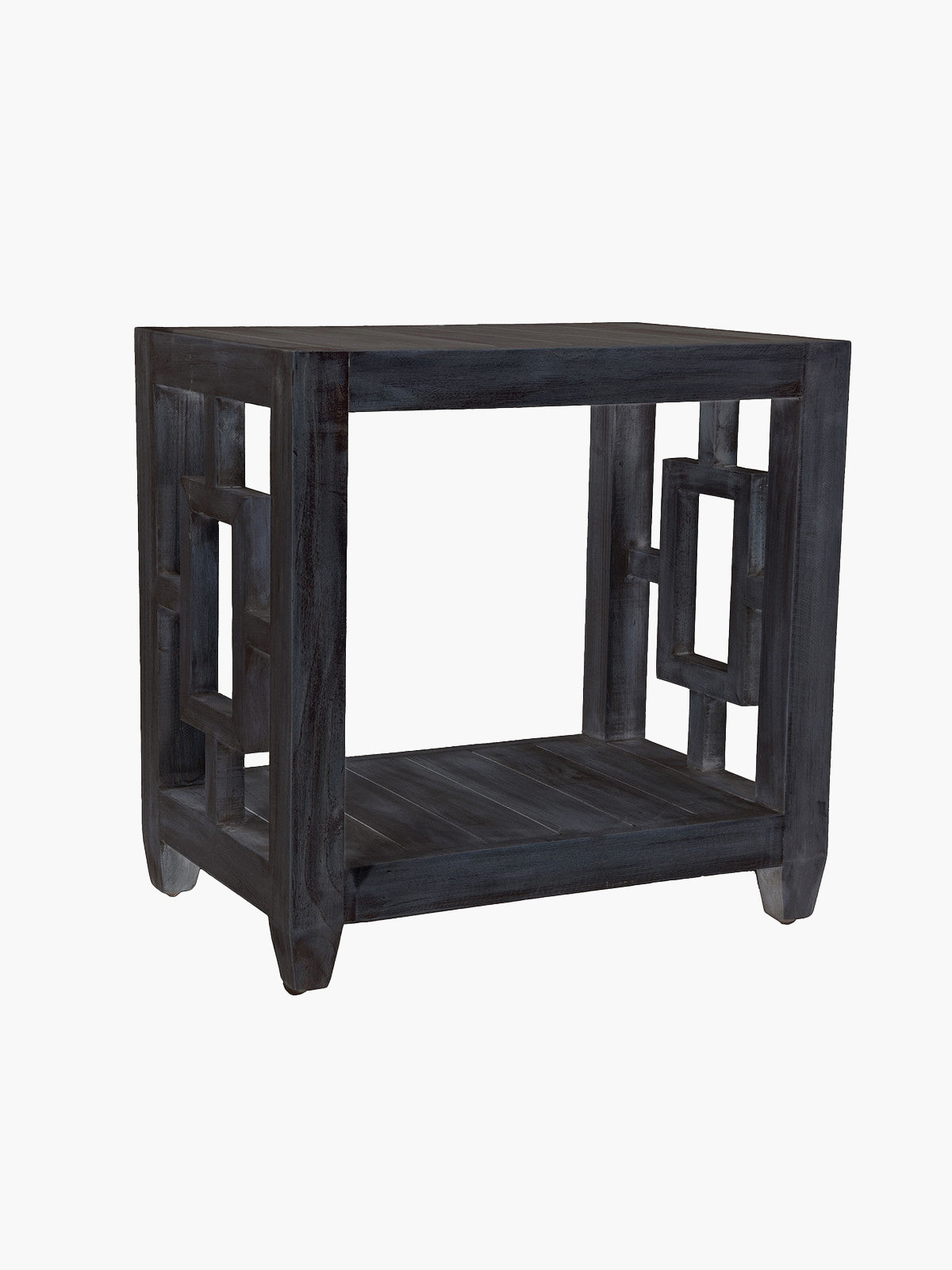 Madison Black Wash Side Table