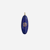 Lapis Drop Pendant