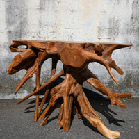 Johann Hand Crafted Teakroot Console