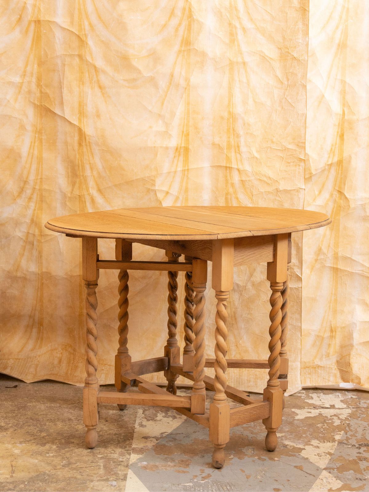 Barley Twist Gateleg Table