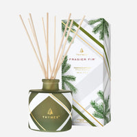Frasier Fir Frosted Plaid Petite Reed Diffuser