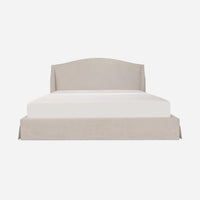 Weston King Storage Bed, Cream