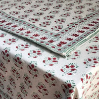 Alwar Red Tablecloth - 60"x120"