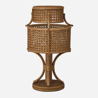 Rattan Vintage Reproduction Table Lamp