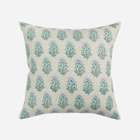 Zardosi Emerald Pillow