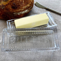 Glass Butter Dish