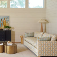 Sylvie Bench Sofa, Juggle Cream