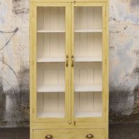 Vintage Yellow Cabinet