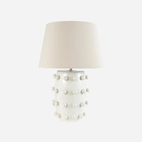 Stoneware Hobnail Table Lamp