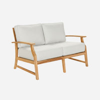 Layla Outdoor Low Back Loveseat Sofa