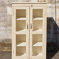 White Glass Cabinet