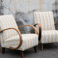 Halabala Chair in Blockshop Juggle