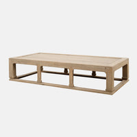 Capri Rectangular Natural Coffee Table