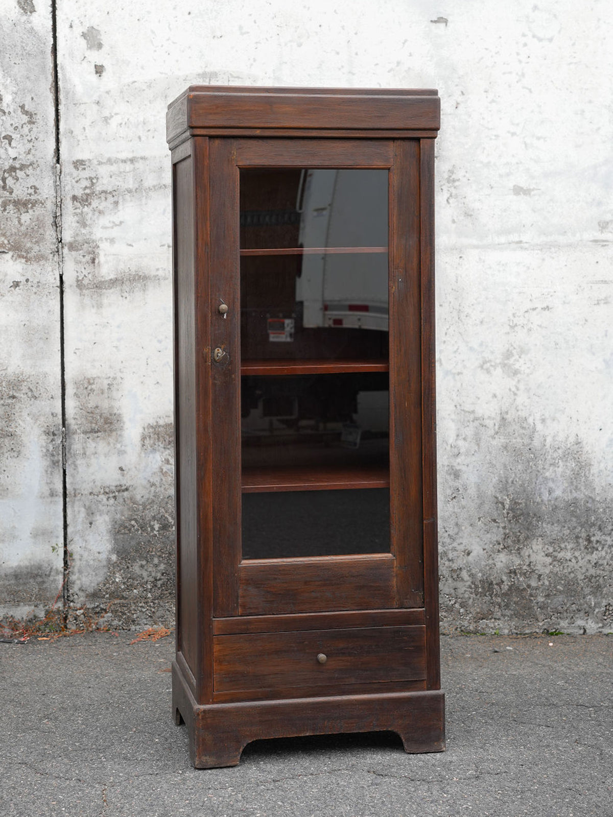 One-of-a-Kind Antique Teak Cabinet