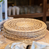 Rattan Open Weave Placemat