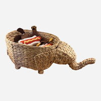 Hyacinth Water Elephant Basket