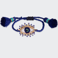 Mini Eye Bracelet in Blue