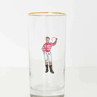 Jockey Drinking Glasses, Set of 4
