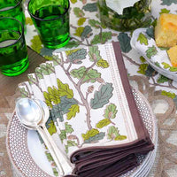 Maple & Acorn Napkin, Set of 4