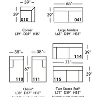 Sylvie Upholstered Sectional