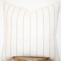 Gauze Wide Stripe Pillow Cover