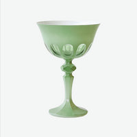 Rialto Glass Coupe Pale Sage