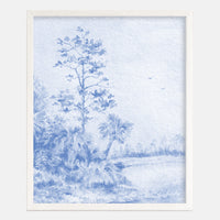 Loblolly Cornflower Celadon Exclusive Print