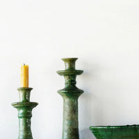 Green Tamegroute Candle Holder