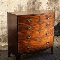 Bow Front Victorian Chest