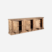 Mimi 6 Door Long Natural Cabinet