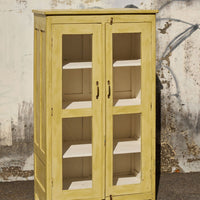 Vintage Yellow Cabinet