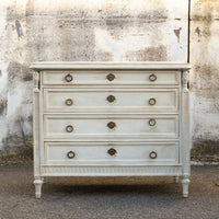 Continental Swedish Painted Chest of Drawers