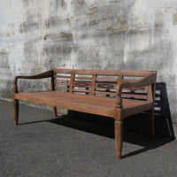 Antique Teakwood Javanese Bench