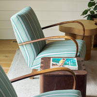 Halabala Chair in Tensira Palmier