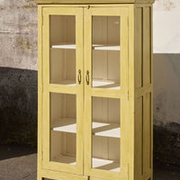 Vintage Yellow Cabinet