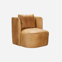 Floyd Leather Swivel Chair