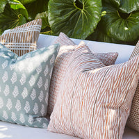 Fuji Papaya Outdoor Pillow