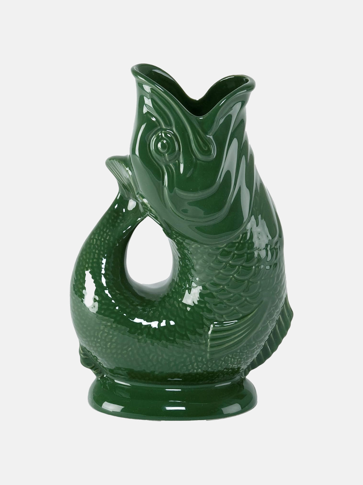 Green Gluggle Jug