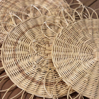 Rattan Flower Placemat
