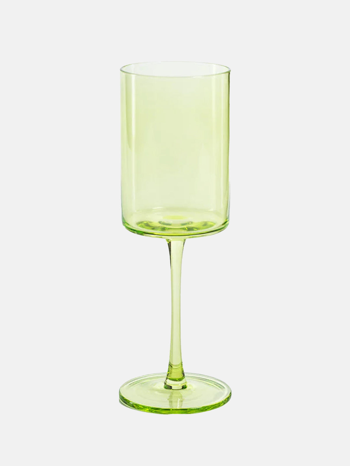 Light Green Fruttuoso Wine Glass, Set of 6